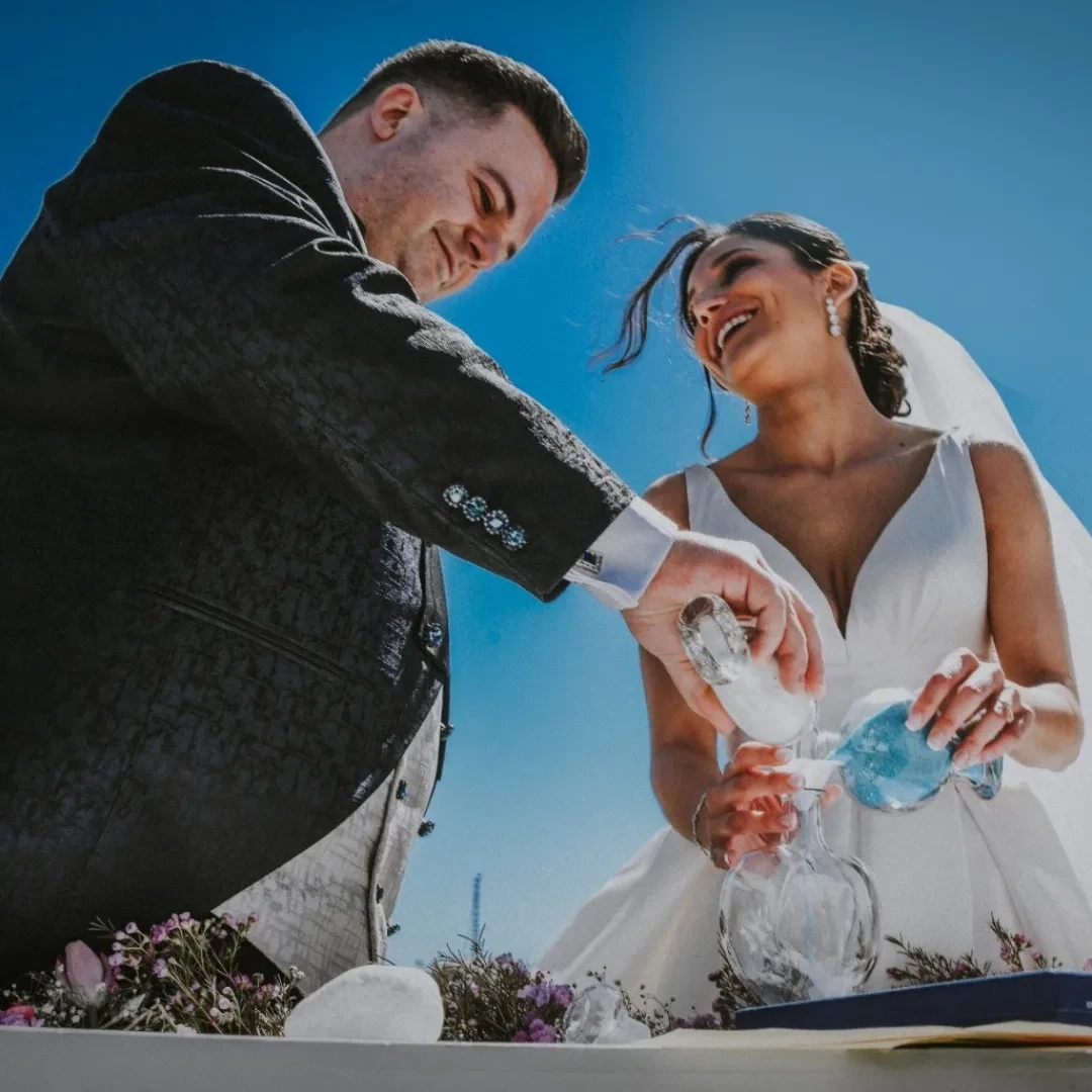 Recuerdo de Javier y Cristina
